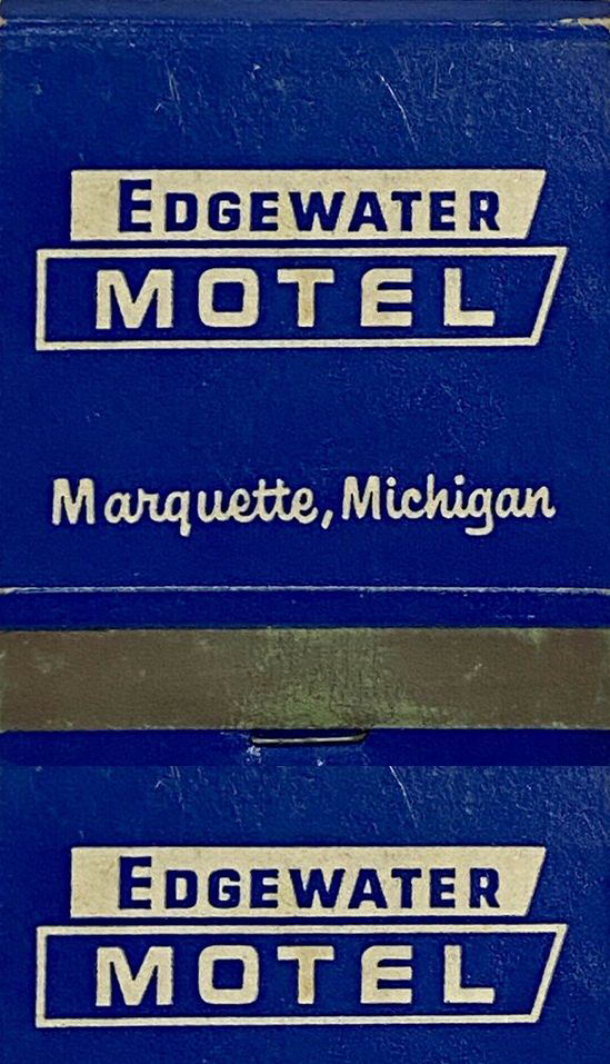 Edgewater Motel (Econolodge Lakeview) - Matchbook (newer photo)